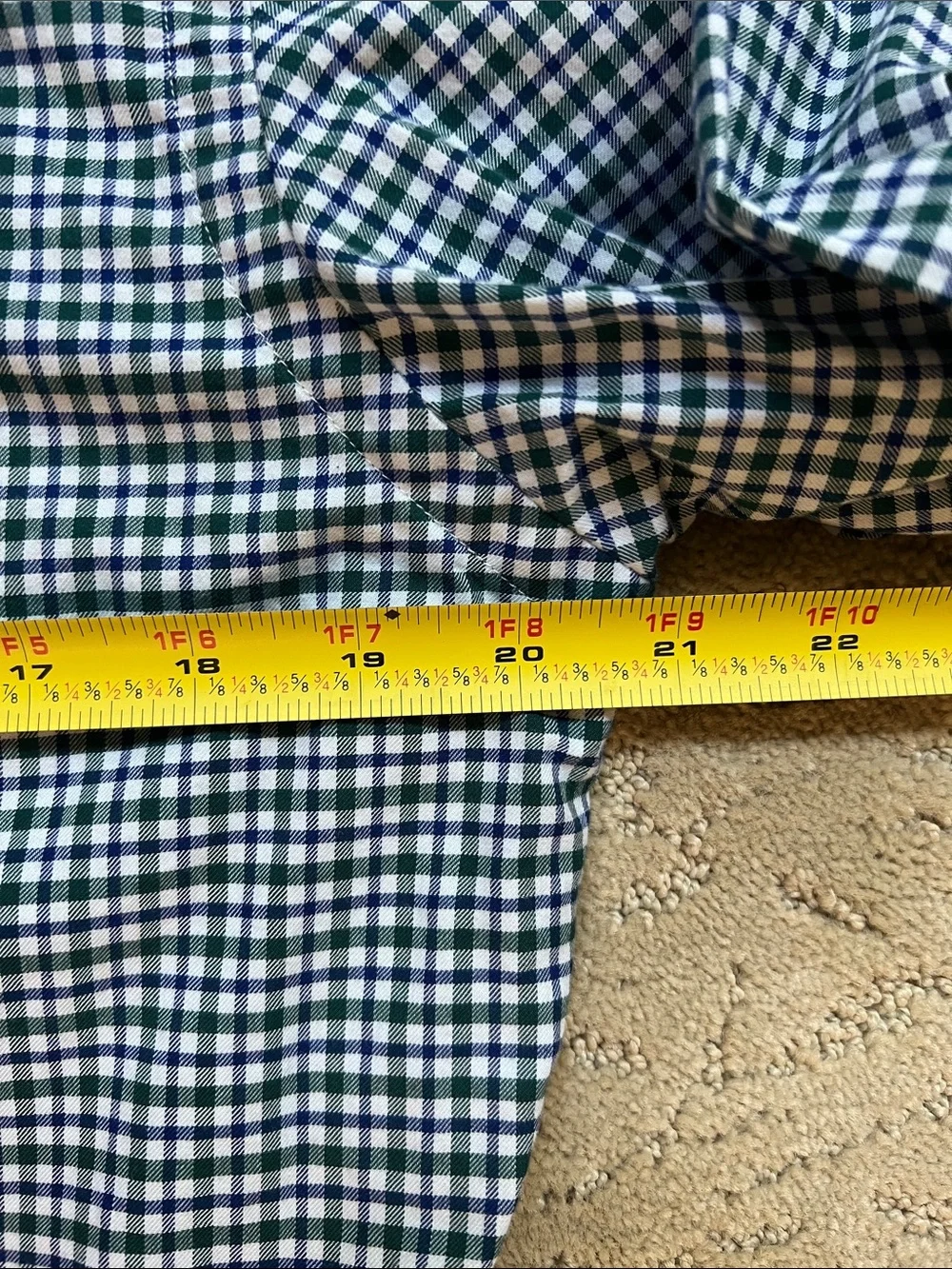 Polo by Ralph Lauren Slim Fit Gingham Button‑Down Shirt Dress Classic Casual